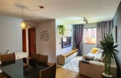 Apartamento para venda em curitiba, pinheirinho, 3 dormitórios, 1 banheiro, 1 vaga