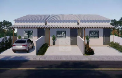 Casa com 2 dormitórios à venda, 80 m² por r$ 350.000,00 - guaratiba - maricá/rj
