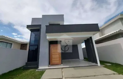 Casa com 3 dormitórios à venda, 117 m² por r$ 580.000,00 - pindobas - maricá/rj