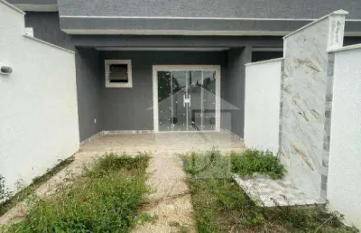 Casa com 1 dormitório à venda, 45 m² por r$ 230.000,00 - são josé do imbassaí - maricá/rj