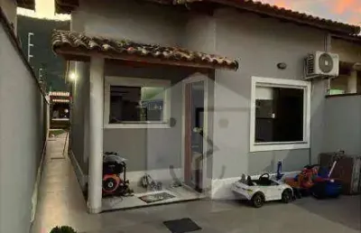 Casa com 3 dormitórios à venda, 104 m² por r$ 550.000,00 - barroco (itaipuaçu) - maricá/rj