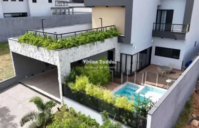 Casa em condomínio fechado com 4 quartos à venda na Rua dos Pinheiros, Jardim Novo Mundo, Jundiaí