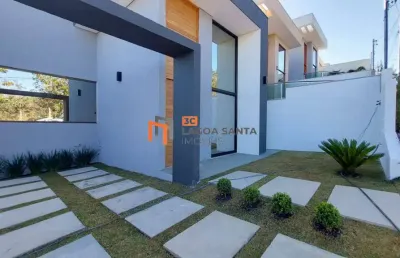 Maravilhosa casa no condomínio trilhas do sol - lagoa santa