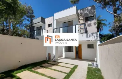 Linda casa de 120 m² de área construída no jardim imperial - lagoa santa