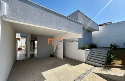 Casa de três quartos no bairro jardim imerial - lagoa santa