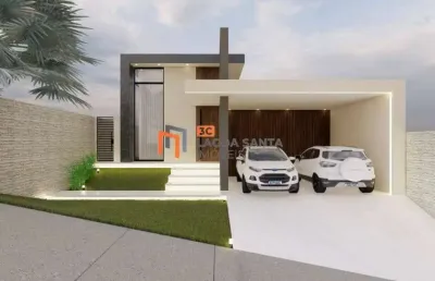 Linda casa em construção próximo av. de integração - lagoa santa