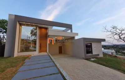 Casa moderna no condomínio real mont ville - lagoa santa