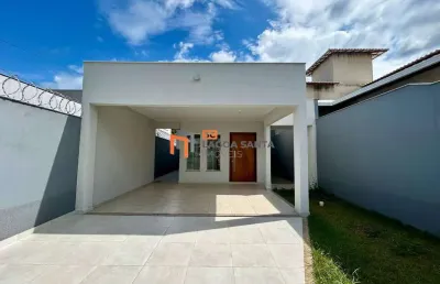 Casa de três quartos no bairro eldorado - lagoa santa