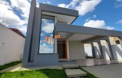 Casa moderna de 03 quartos no bairro vila dos ipês - lagoa santa