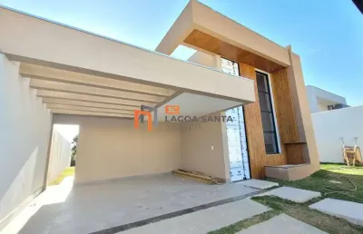 Casa em fase de acabamento no bairro redenção em lagoa santa