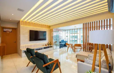 Apartamento à venda com 129m², 3 quartos sendo 3 suítes e 2 vagas no condomínio clube acquarelle, ecoville - curitiba/pr, por r$1.700.000,00