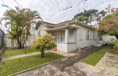 Terreno à venda com 539,14m² com casa ampla, próximo ao shopping palladium por r$1.250.000,00 - novo mundo, curitiba/pr