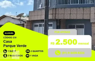 Casa com 2 quartos para alugar no Parque Verde, Belém 