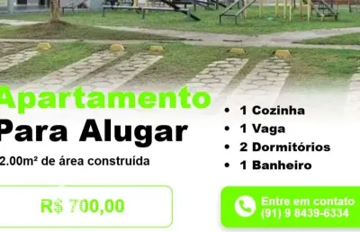 Apartamento com 2 quartos para alugar no Águas Brancas, Ananindeua 