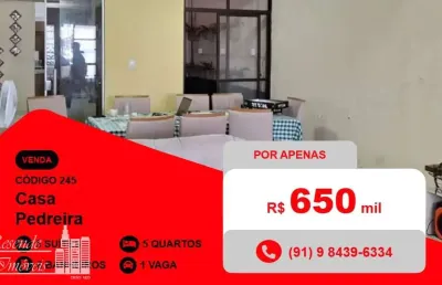 Casa com 5 quartos à venda no Pedreira, Belém 