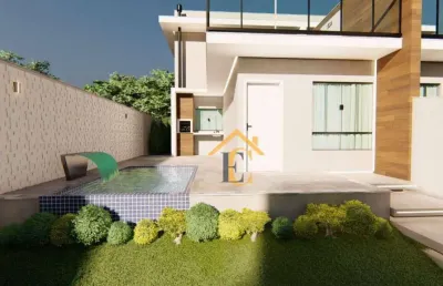 Casa com 3 dormitórios à venda, 95 m² por r$ 550.000,00 - costazul - rio das ostras/rj