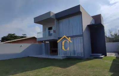 Casa com 4 dormitórios à venda, 220 m² por r$ 1.200.000,00 - costazul - rio das ostras/rj