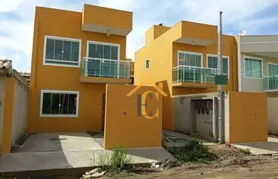 Casa duplex com 2 dormitórios à venda, 86 m² por r$ 270.000 - chácara mariléa - rio das ostras/rj