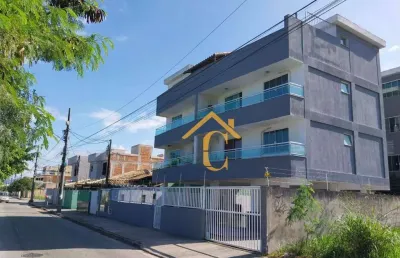Cobertura com 3 dormitórios à venda, 115 m² por r$ 420.000,00 - atlântica - rio das ostras/rj