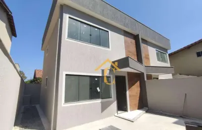 Casa com 3 dormitórios à venda, 92 m² por r$ 450.000,00 - village rio das ostras - rio das ostras/rj