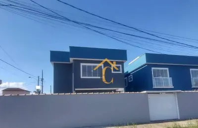 Casa com 3 dormitórios à venda, 100 m² da rodovia amaral peixoto! por $ 390.000 - verdes mares - rio das ostras/rj