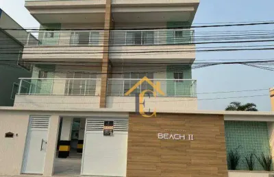 Apartamento com 2 dormitórios à venda, 67 m² por r$ 350.000,00 - recreio - rio das ostras/rj