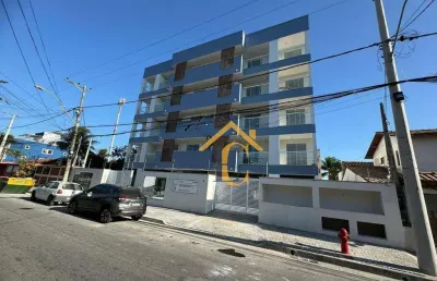 Apartamento c/varanda com 2 dormitórios à venda, 77 m² por r$ 450.000 - recreio - rio das ostras/rj
