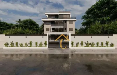 Cobertura com 3 dormitórios à venda, 77 m² por r$ 490.000,00 - atlântica - rio das ostras/rj