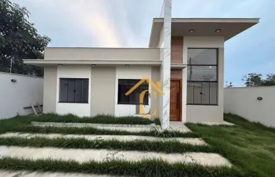 Casa com 3 dormitórios à venda, 130 m² por r$ 685.000 - maria turri - rio das ostras/rj