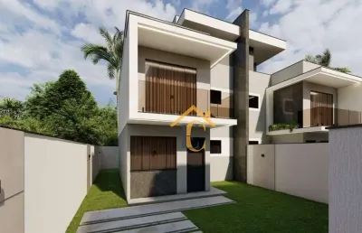 Casa com 4 dormitórios à venda, 110 m² por r$ 570.000 - jardim mariléa - rio das ostras/rj