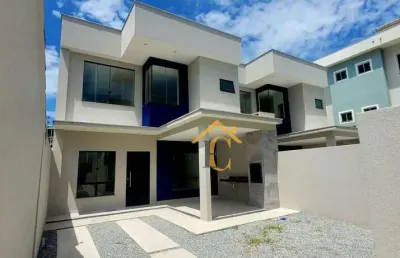 Casa com 3 dormitórios à venda, 135 m² por r$ 790.000,00 - costazul - rio das ostras/rj