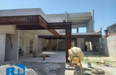 Casa de alto padrão em construção - jardim primavera, caraguatatuba