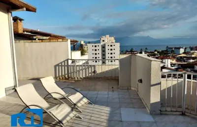 Vista da praia martim de sá! cobertura à venda em caraguatatuba