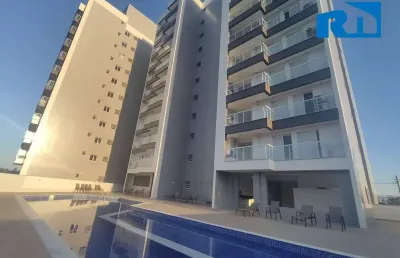 Apartamento com 03 dormitórios  no edifício eurus, indaiá, caraguatatuba