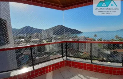 Belo apartamento mobiliado a venda na martim de sá com vista mar