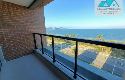 Lindo apartamento para venda frente mar na praia do indaiá - caraguatatuba