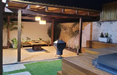 Casa em condomínio fechado com 4 quartos à venda no Lagoinha, Uberlândia 