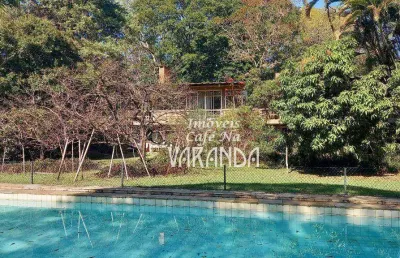 Chácara com 4 dormitórios à venda, 11232 m² por r$ 1.995.000,00 - dois córregos - valinhos/sp
