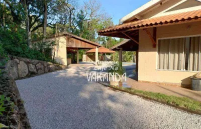 Chácara com 3 dormitórios à venda, 4420 m² por r$ 1.200.000,00 - dois córregos - valinhos/sp