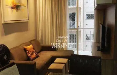 Apartamento com 2 dormitórios à venda, 55 m² por r$ 370.000,00 - mais campos salles  - valinhos/sp