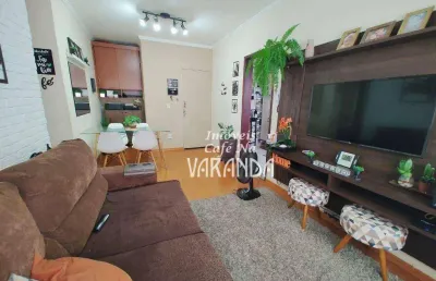 Apartamento com 2 dormitórios à venda, 60 m² por r$ 320.000,00 - jardim santo antônio - valinhos/sp