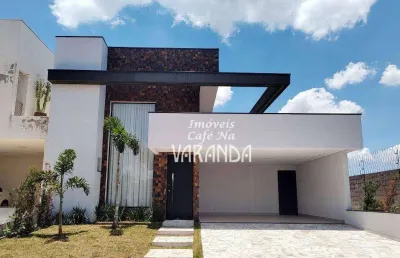 Casa com 3 dormitórios à venda, 230 m² por r$ 1.590.000 - condomínio residencial flor da serra - valinhos/sp