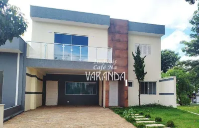 Casa com 4 dormitórios à venda, 240 m² por r$ 1.300.000 - condomínio campos do conde 1 - paulínia/sp