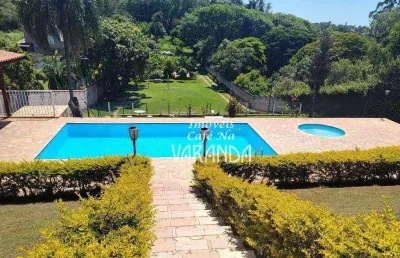 Chácara com 4 dormitórios à venda, 5000 m² por r$ 1.500.000,00 - joapiranga - valinhos/sp