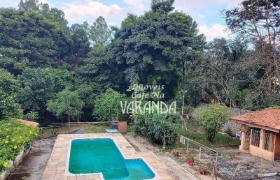 Chácara com 3 dormitórios à venda, 1700 m² por r$ 1.250.000,00 - vale verde - valinhos/sp