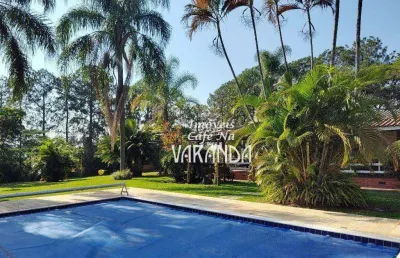 Chácara com 4 dormitórios à venda, 10060 m² por r$ 7.000.000,00 - joapiranga - valinhos/sp