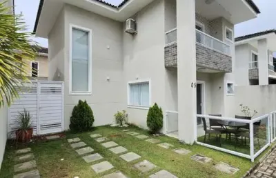 Casa em condomínio para venda em lauro de freitas, buraquinho, 3 dormitórios, 1 suíte, 2 banheiros, 2 vagas