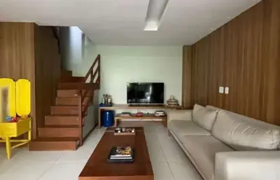Casa em condomínio para venda em camaçari, itacimirim (monte gordo), 3 dormitórios, 2 suítes, 1 banheiro, 1 vaga