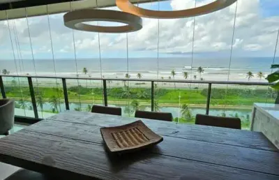 Apartamento para venda em salvador, orla de jaguaribe, 4 suítes, 5 banheiros, 4 vagas