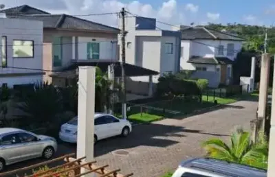 Casa em condomínio para venda em camaçari, parque das dunas (abrantes), 4 dormitórios, 2 suítes, 6 banheiros, 2 vagas